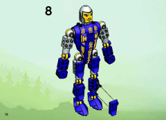 LEGO 8770 instructions page 18 – build guide