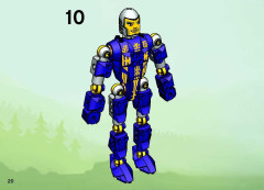 LEGO 8770 instructions page 20 – build guide