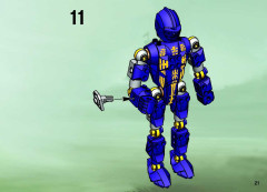 LEGO 8770 instructions page 21 – build guide