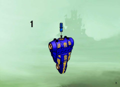 LEGO 8770 instructions page 3 – build guide