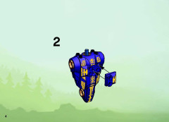 LEGO 8770 instructions page 4 – build guide