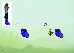 LEGO 8770 instructions page 6 – build guide