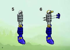 LEGO 8770 instructions page 8 – build guide