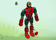 LEGO 8773 instructions page 18 – build guide