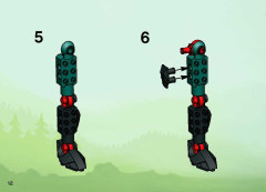 LEGO 8774 instructions page 12 – build guide