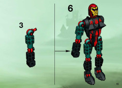 LEGO 8774 instructions page 15 – build guide