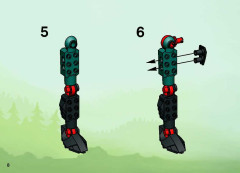 LEGO 8774 instructions page 8 – build guide