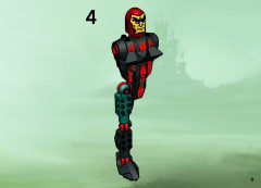 LEGO 8774 instructions page 9 – build guide