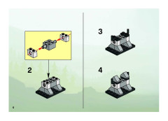LEGO 8777 instructions page 6 – build guide