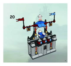 LEGO 8779 instructions page 17 – build guide