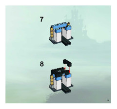 LEGO 8779 instructions page 23 – build guide