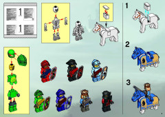 LEGO 8781 instructions page 3 – build guide