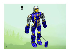 LEGO 8782 instructions page 18 – build guide