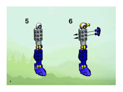 LEGO 8782 instructions page 8 – build guide