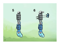 LEGO 8783 instructions page 8 – build guide