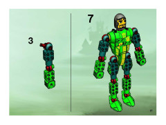 LEGO 8784 instructions page 17 – build guide