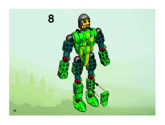 LEGO 8784 instructions page 18 – build guide