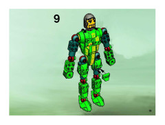 LEGO 8784 instructions page 19 – build guide