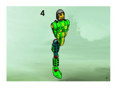 LEGO 8784 instructions page 9 – build guide