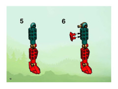 LEGO 8785 instructions page 12 – build guide