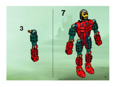 LEGO 8785 instructions page 17 – build guide