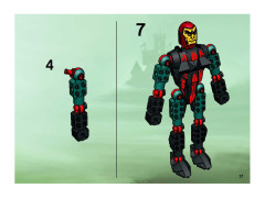 LEGO 8786 instructions page 17 – build guide