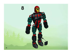 LEGO 8786 instructions page 18 – build guide