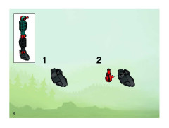 LEGO 8786 instructions page 6 – build guide