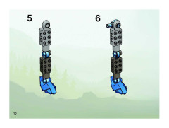 LEGO 8790 instructions page 10 – build guide