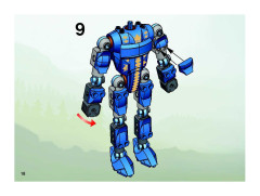 LEGO 8790 instructions page 18 – build guide