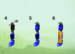 LEGO 8791 instructions page 6 – build guide