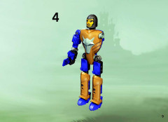 LEGO 8791 instructions page 9 – build guide