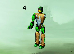 LEGO 8793 instructions page 9 – build guide