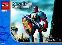 LEGO 8794 instructions page 1 – build guide