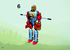 LEGO 8794 instructions page 12 – build guide