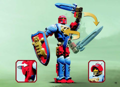 LEGO 8794 instructions page 15 – build guide