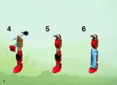 LEGO 8794 instructions page 6 – build guide