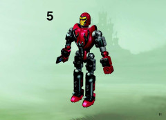 LEGO 8795 instructions page 11 – build guide