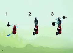 LEGO 8795 instructions page 8 – build guide