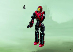 LEGO 8795 instructions page 9 – build guide