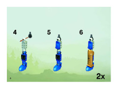 LEGO 8796 instructions page 6 – build guide