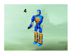 LEGO 8796 instructions page 9 – build guide