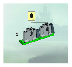 LEGO 8799 instructions page 7 – build guide