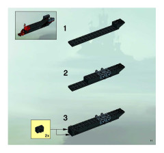 LEGO 8800 instructions page 11 – build guide
