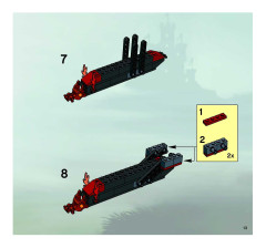 LEGO 8800 instructions page 13 – build guide