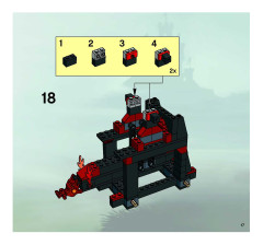 LEGO 8800 instructions page 17 – build guide