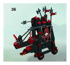 LEGO 8800 instructions page 37 – build guide