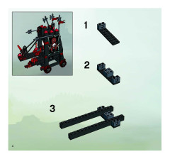 LEGO 8800 instructions page 4 – build guide