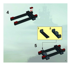 LEGO 8800 instructions page 5 – build guide