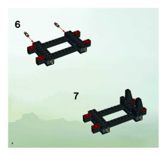 LEGO 8800 instructions page 6 – build guide